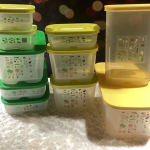 10 Piece Tupperware Fridgesmarts